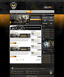 Website design esport organisatie-layout-jpg