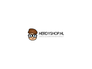 Logo voor nerdy/geek (web)shop-nerdyshop-png
