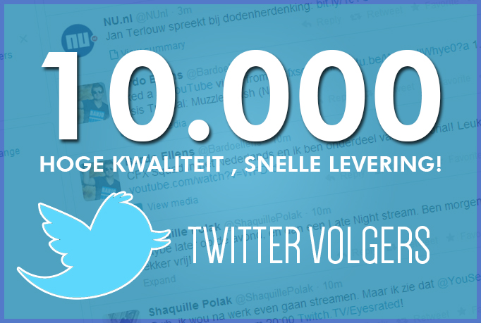 *10.000 Twitter Volgers** - ECHTE VOLGERS! SNELLE levering en BESTE Kwaliteit!-twitter-followers-jpg