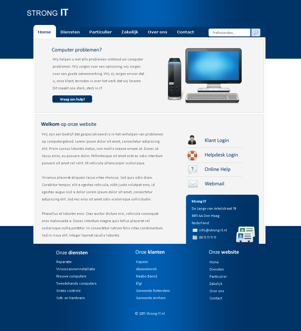 ICT Website/Concept + Support Desk-index-png