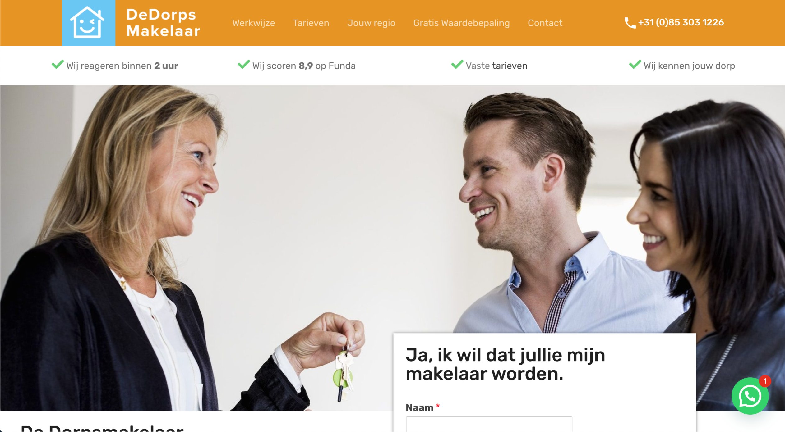 DeDorpsmakelaar.nl site + conversie / google ads geoptimaliseerd-screenshot-2021-02-07-at-jpg