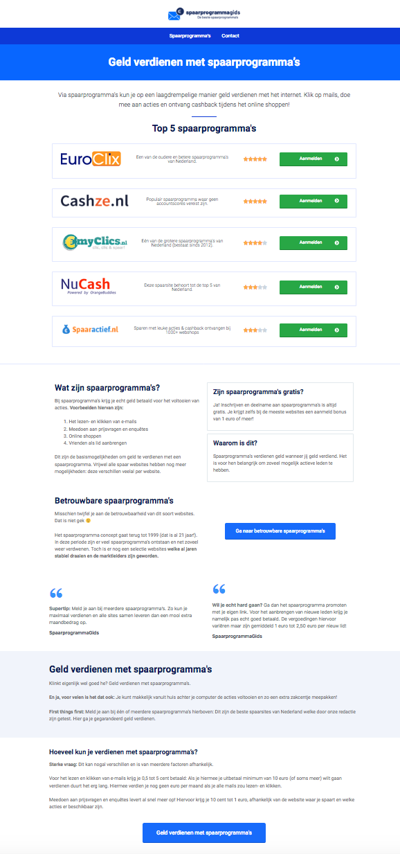 SpaarprogrammaGids (NL) | Affiliate | Promoot spaarprogramma sites-schermafbeelding-2021-03-om-png