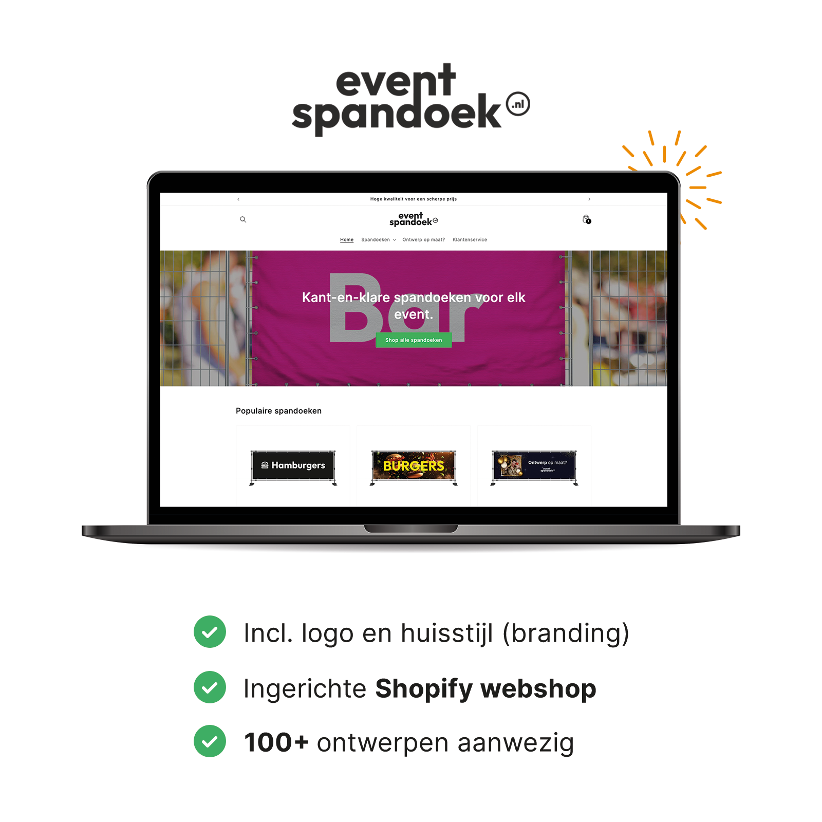 Uniek concept voor marketing en signing bureau's  (eventspandoek.nl)-event-sale-png